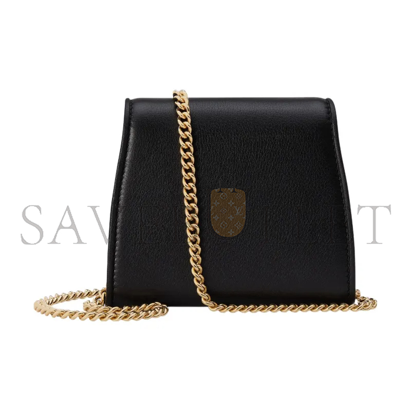 G*u*i blondie shoulder bag on chain 725219 (12.5*11*2.5cm)
